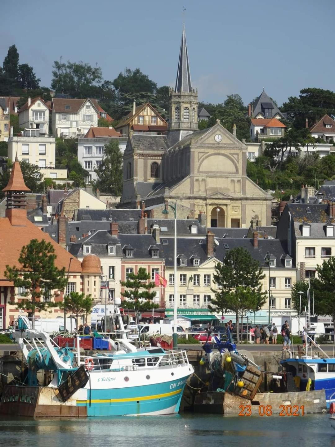 Studio de charme à Trouville sur mer. Eksteriør bilde